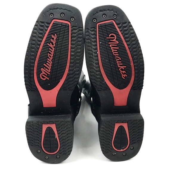 Milwaukee Motorcycle Harness Boots 9.5 WIDE - Picture 8 of 8